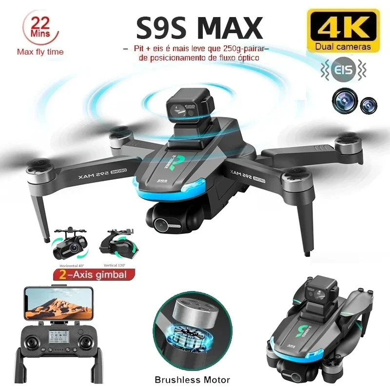 Drone Camera Hd - NEW S9S MAX MINI Drone 4K