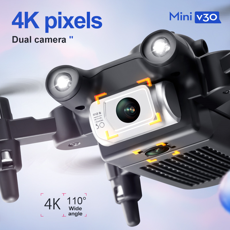 Mini V30 WiFi FPV Drone With 4 - Drone Camera Hd 评论和价格