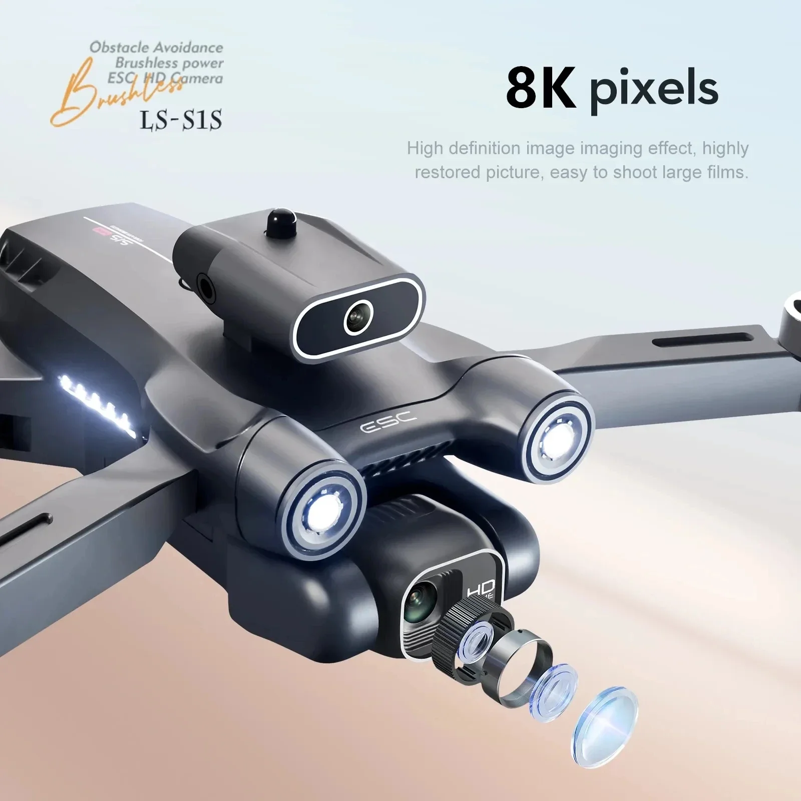 New S1S 5G GPS Drone Camera 8K - Drone Camera Hd 评论和价格