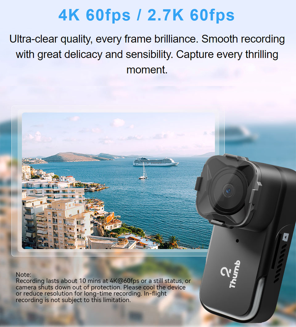 New Version RunCam Thumb 2 4K  - Drone Camera Hd 评论和价格
