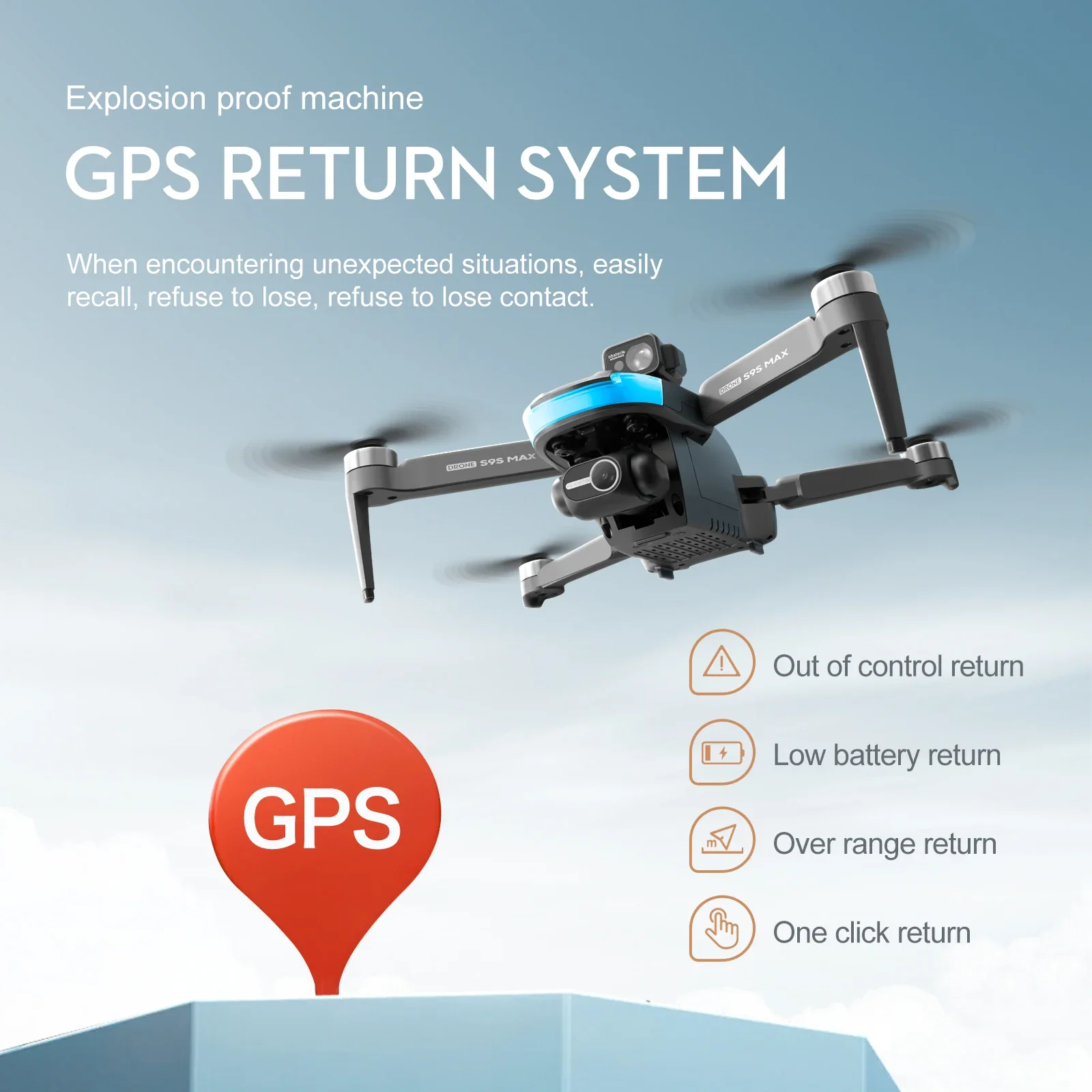 NEW S9S MAX MINI Drone 4K 2-Ax - Drone Camera Hd 评论和价格