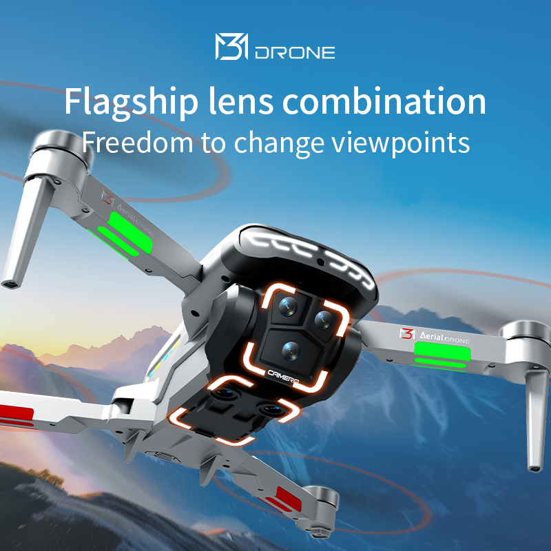 M3 Professional Drone 4K HD Ae - Drone Camera Hd 评论和价格