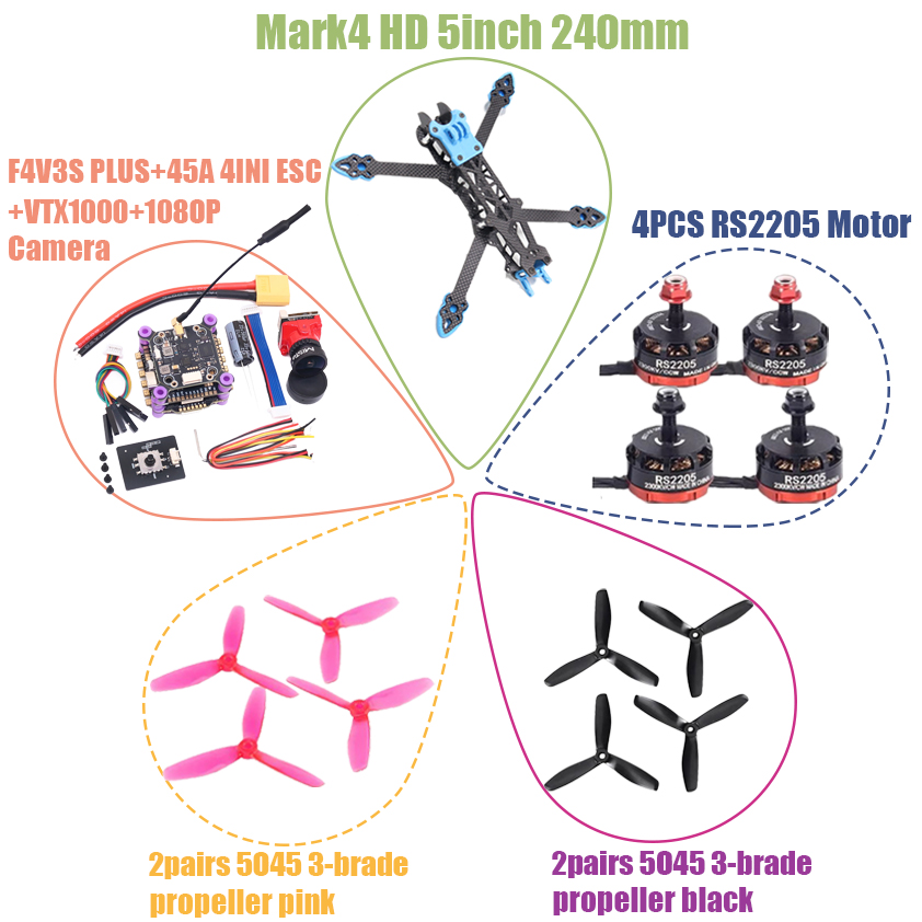 Happy F4V3S PLUS MARK4-HD Mark - Betaflight Fc F4 评论和价格