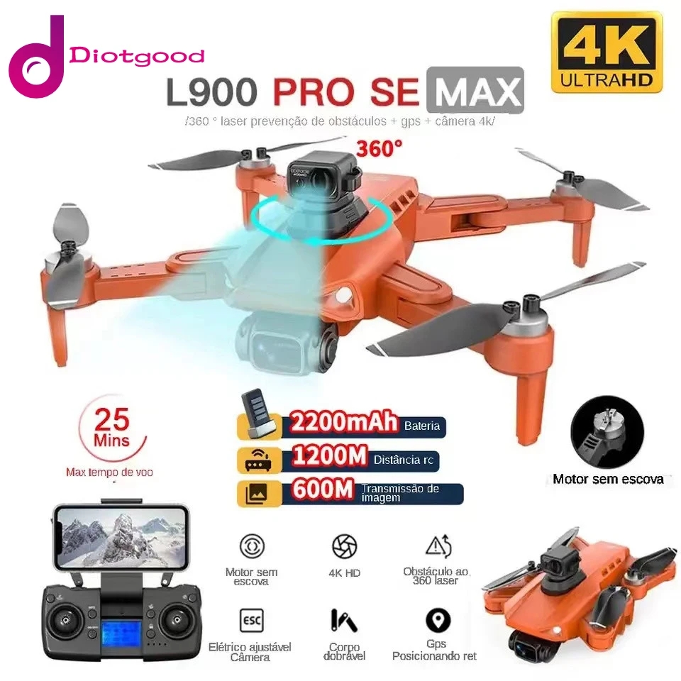 L900 PRO/SE/MAX GPS With 4K HD - Jjrc Drone X12 评论和价格