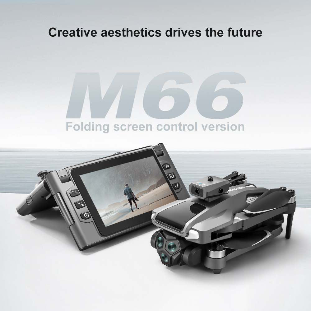 Foldable M66 RC Drone with 4.5 - Drone Camera Hd 评论和价格