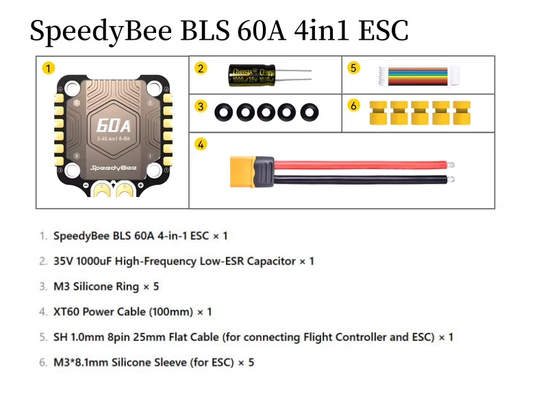 SpeedyBee F4 F405 V4 55A BLS 3 - Betaflight Fc F4 评论和价格