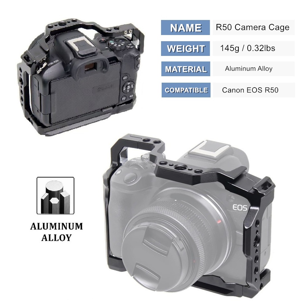 R50 Camera Cage for Canon EOS  - Canon Camera Eos R50 评论和价格