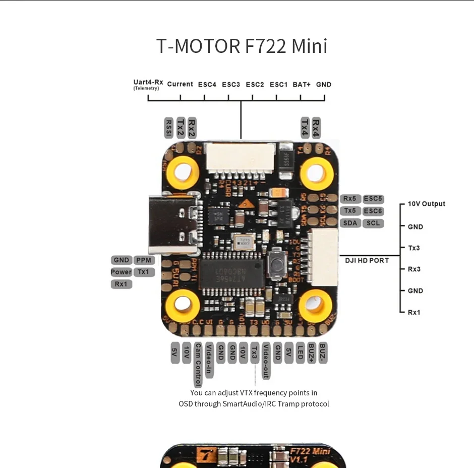 T-Motor MINI F7 FC & F45A 4in1 - Betaflight Fc F7 评论和价格