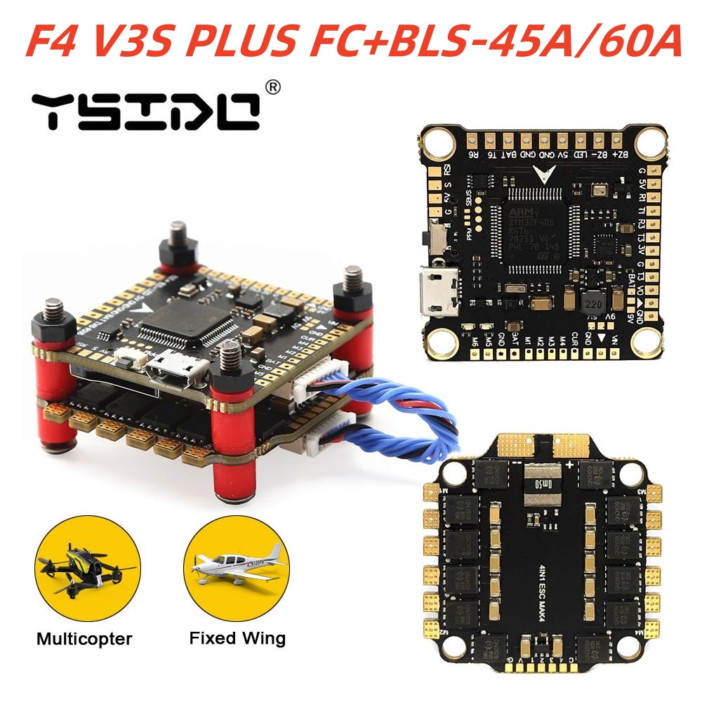 YSIDO NEW F4 V3S PLUS Flight C - Betaflight Fc F4 评论和价格